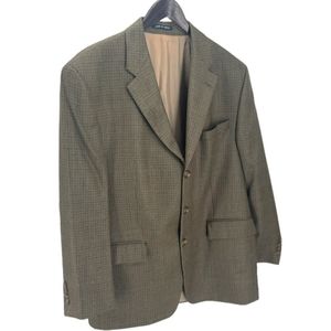 Ralph Ralph Lauren Men’s Blazer Sport Coat Silk Wool Linen Blend Jacket 44R
